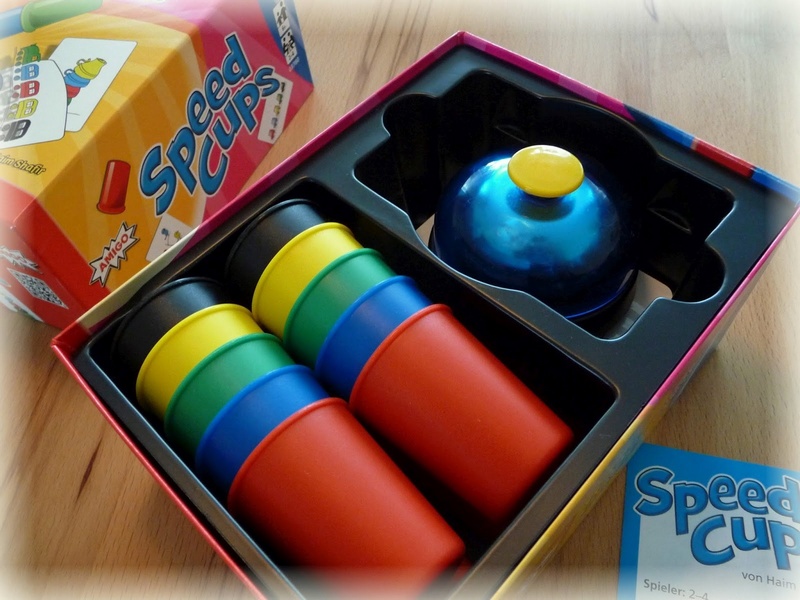 Mercurio Speed Cups – Schnelles Familienspiel Mit 20 Schalen, 24 Karten Und Klingel