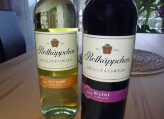 Rotkäppchen Wein Regent und Silvaner