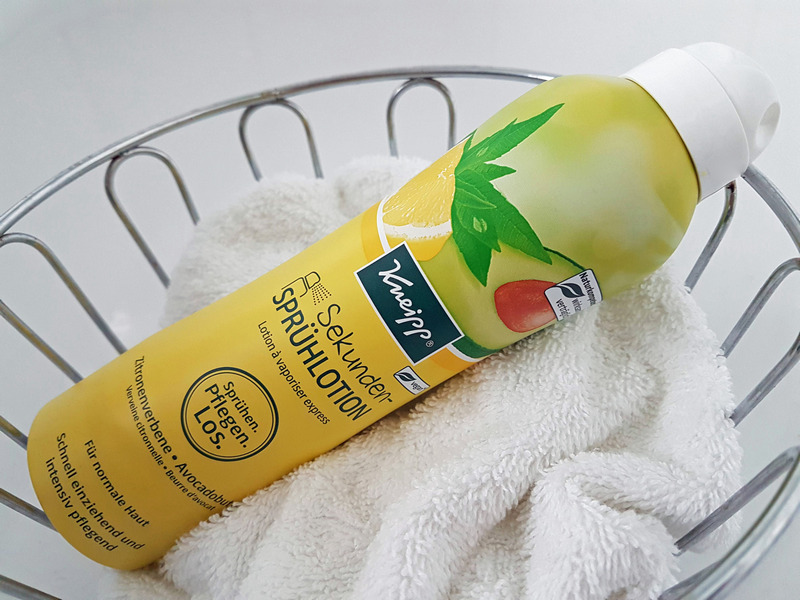 Kneipp Frühjahrsneuheiten Sekunden Sprühlotion