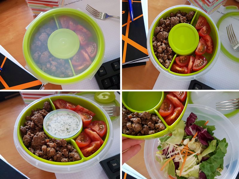 Emsa Clip & Go Frischhaltedosen Box Salat