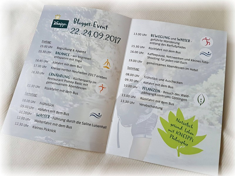 Kneipp VIP Bloggerevent 2017