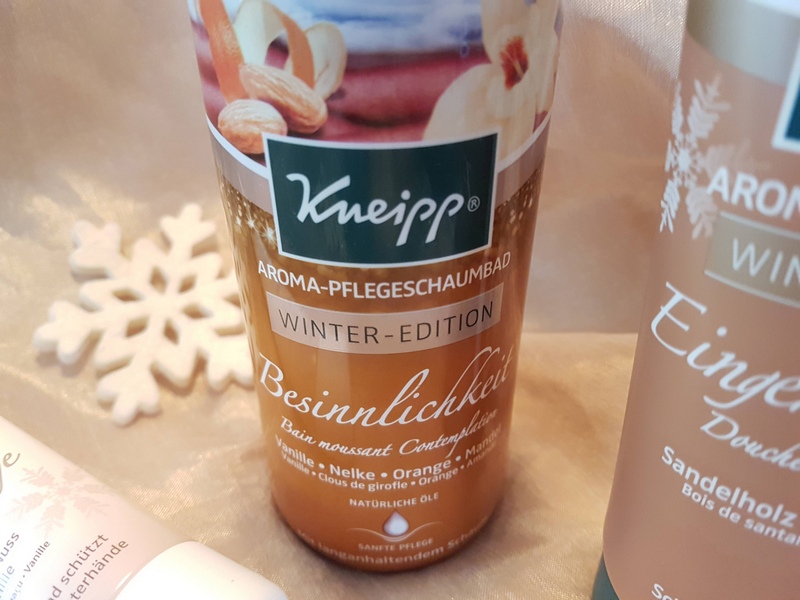 Kneipp Neuheiten Herbst Winter Aromapflegeschaumbad Besinnlichkeit