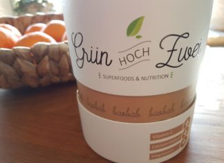 Grün Hoch Zwei Baobab Pulver Superfood