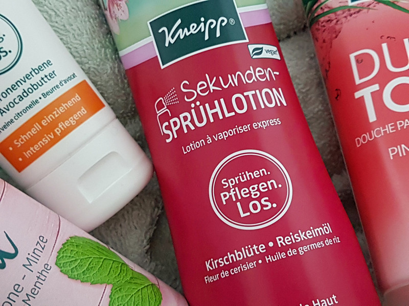 Kneipp Frühjahrsneuheiten 2018 Frühlingsneuheiten Sekunden Sprühlotion