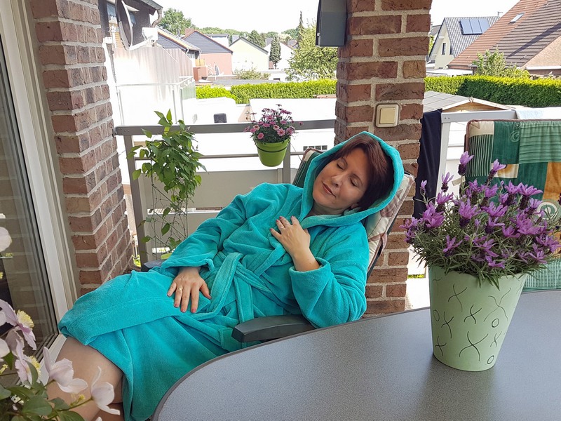 Morgenstern Bademantel Geena