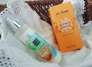 M. Asam Sunny Orange Parfum Lait de Coco Body Splash