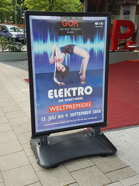 GOP Varieté Theater Essen Show Elektro