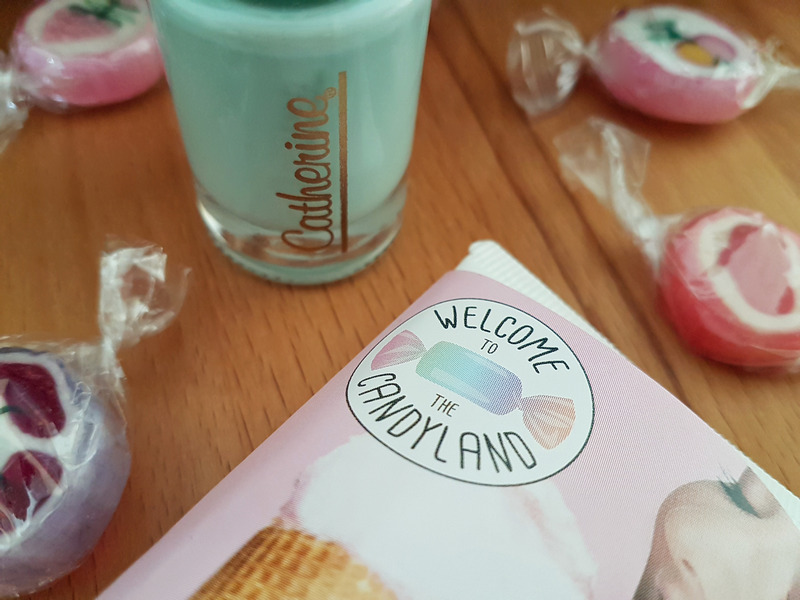 Catherine Nail Collection Candyland mint jelly