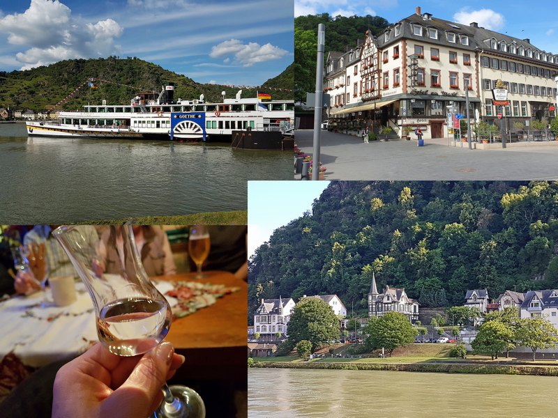 Schiffstour Mittelrhein Rüdesheim