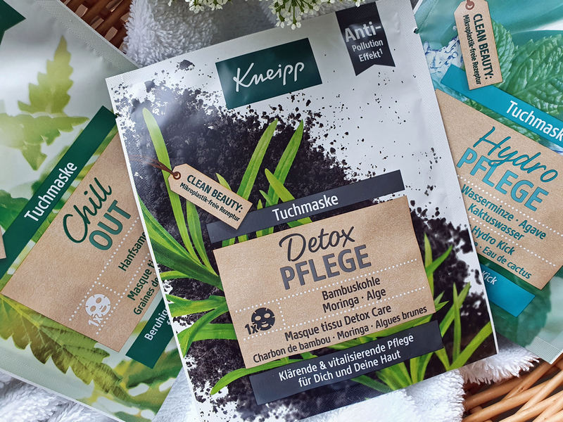 Kneipp Tuchmaske Detox Pflege