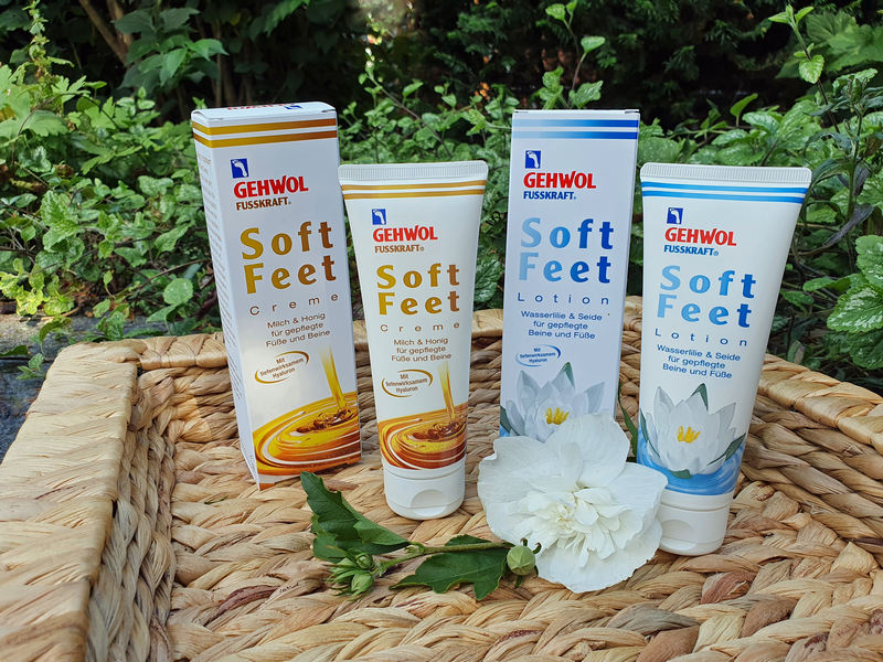 Gehwol Soft Feet Creme und Lotion