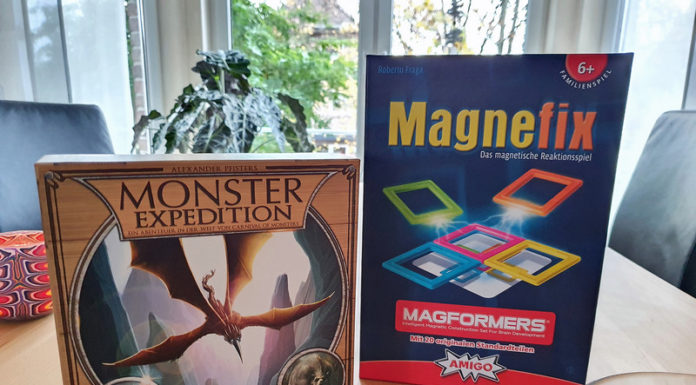 Amigo Spiele Magnefix und Monster Expedition