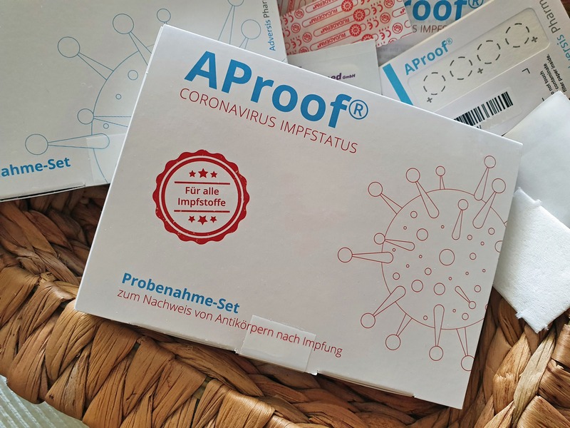 AProof Coronavirus Impfstatus