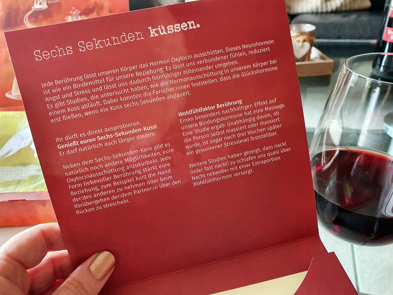 Paarzeit Verbunden küssen