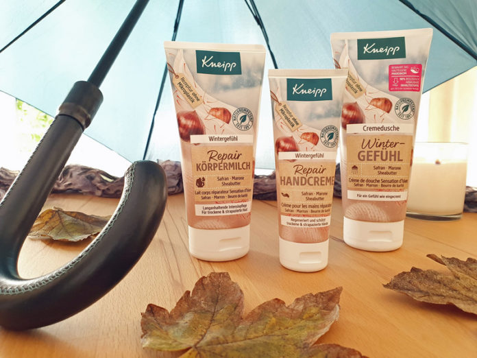 Kneipp Herbst Wintergefühl Repair Körpermilch, Cremedusche, Handcreme