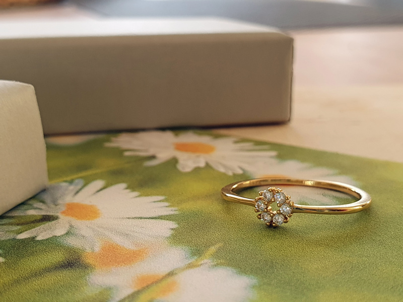 Hey Happiness funkelnder Ring