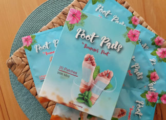 Foot Pads mit Minzöl Detox Fußpads by Summer Foot