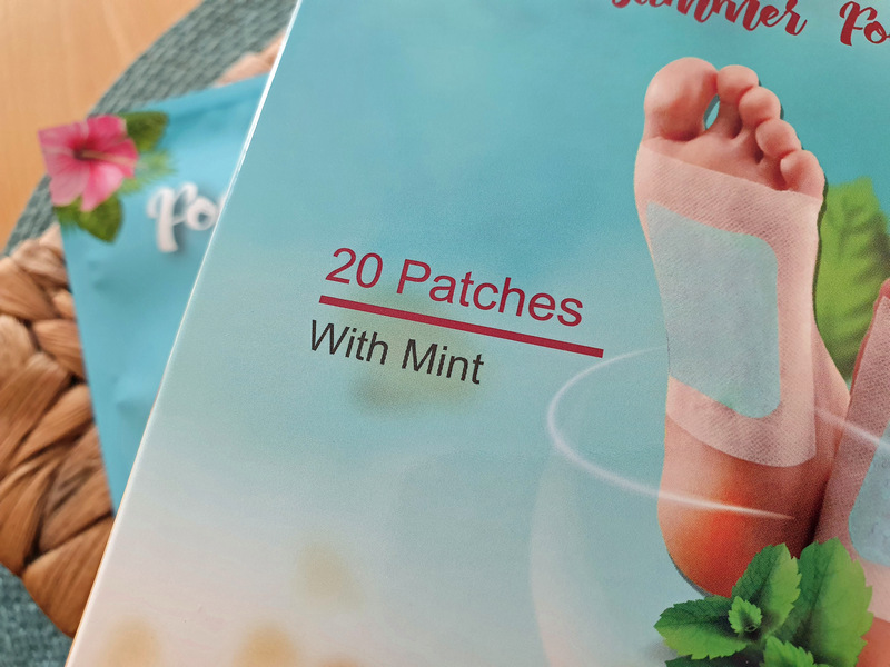 Foot Pads mit Minzöl Detox Fußpads by Summer Foot