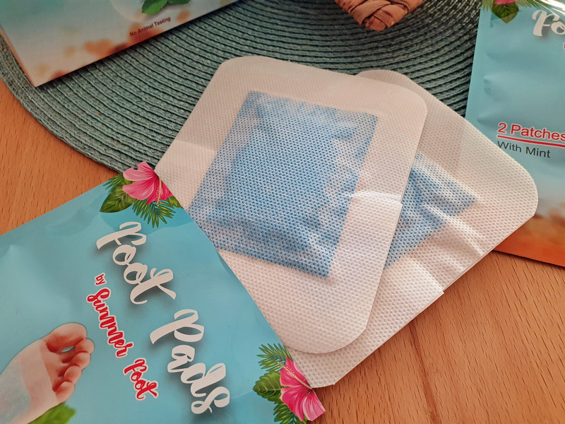 Foot Pads mit Minzöl Detox Fußpads by Summer Foot