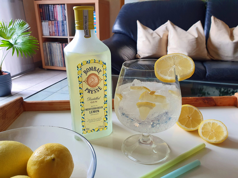 Bombay Pressé Genuss Things Citron - Spritziger Colorful Gin ~