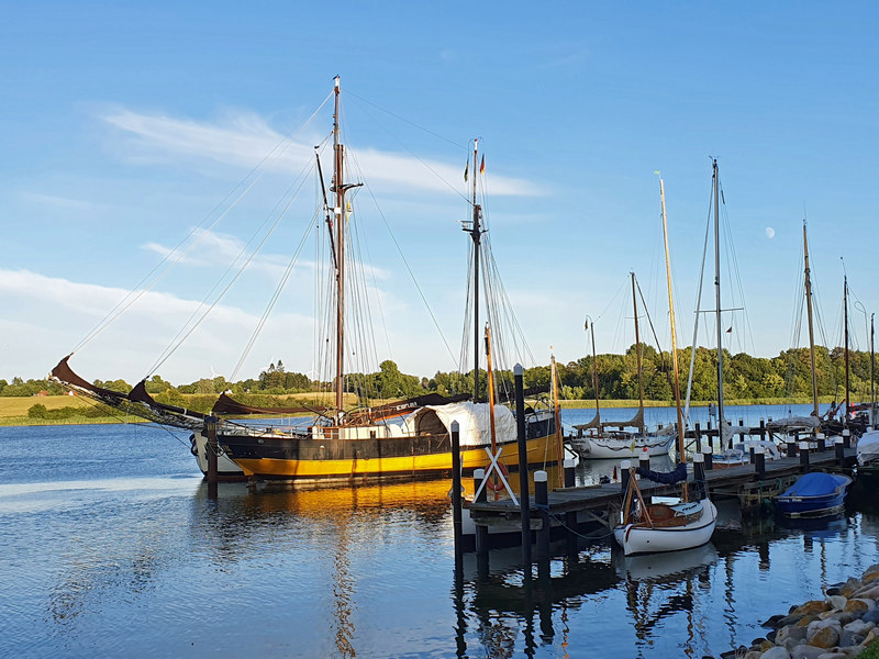 Kappeln Museumshafen Sommer