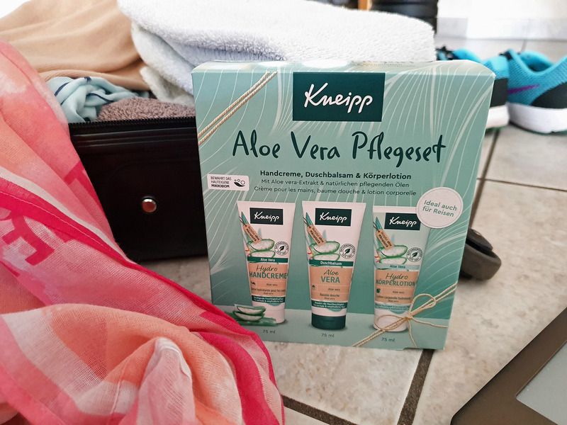 Ich packe meinen Koffer, Kneipp Aloe Vera Pflegeset