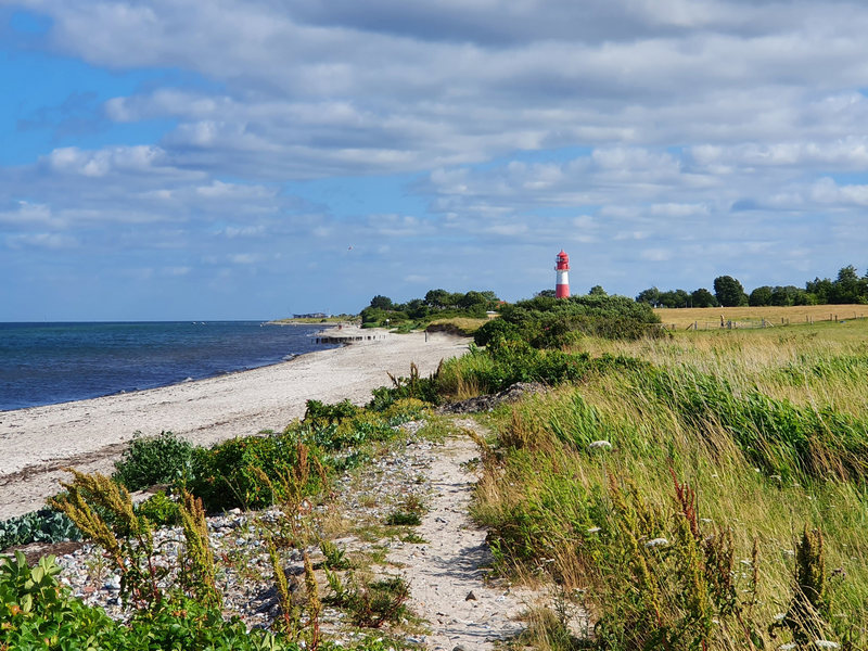 Leuchtturm Falshöft und Küste