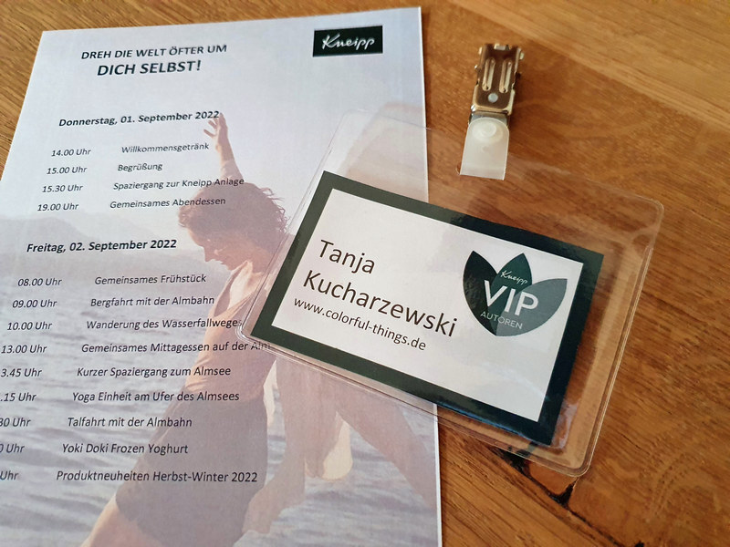 Kneipp Eventprogramm 