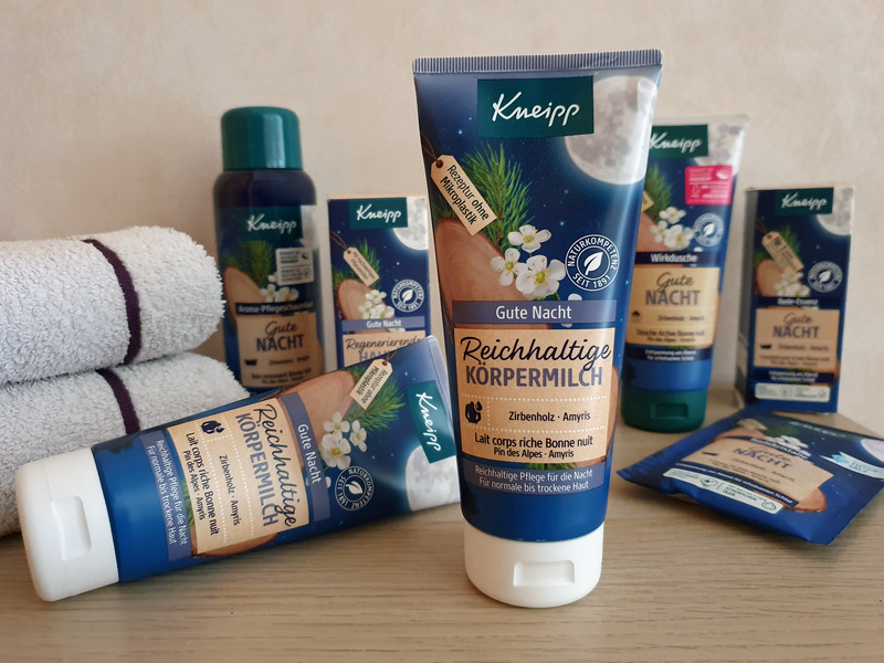 Kneipp Neuheiten Herbst und Winter Gute Nacht Reichhaltige Körpermilch