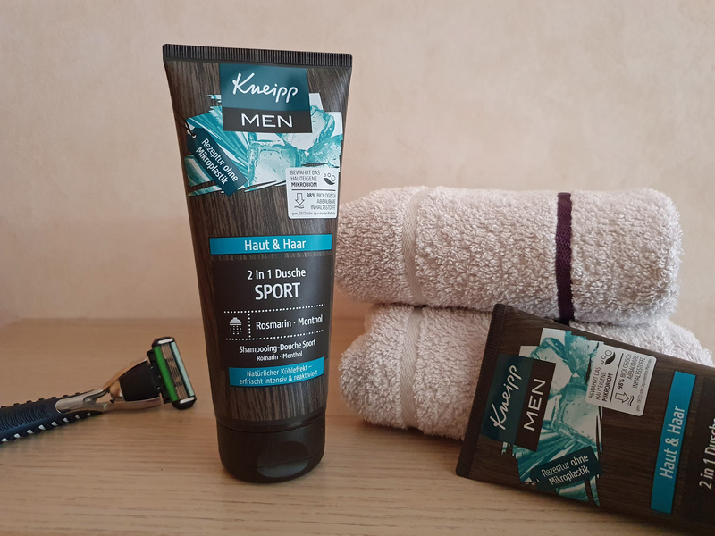 Kneipp Neuheiten Herbst und Winter 2 in 1 Dusche Sport