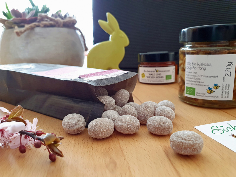 Rund um die Biene, Bio Imkerei Blütenstaub Propolis Drops