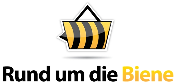 Logo Rund um die Biene