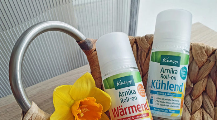 Kneipp Frühjahrsneuheiten Arnika Roll on wärmend und kühlend