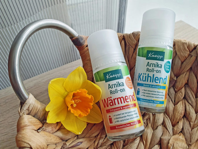 Kneipp Frühjahrsneuheiten Arnika Roll on wärmend und kühlend