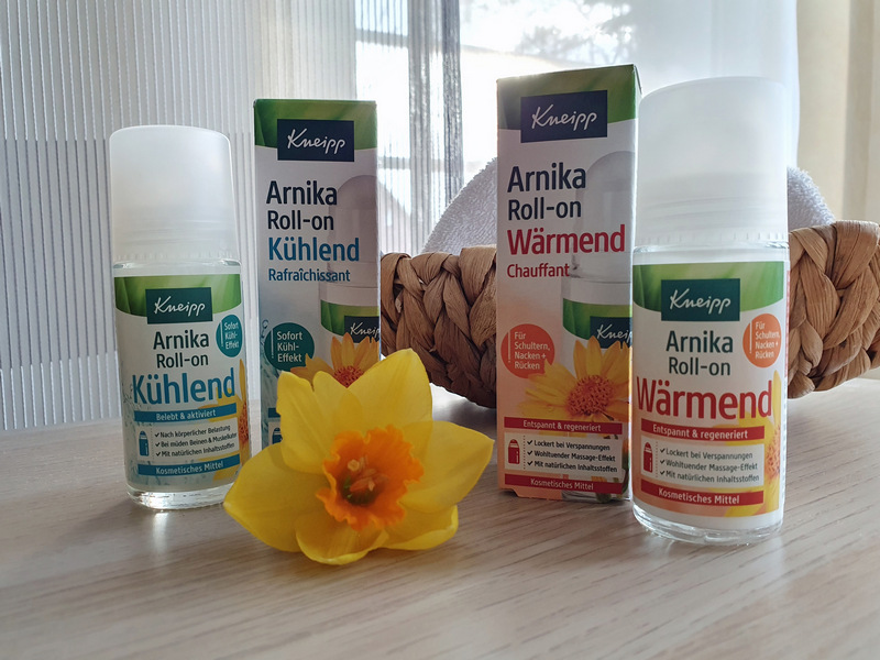 Kneipp Frühjahrsneuheiten Arnika Roll on wärmend und kühlend