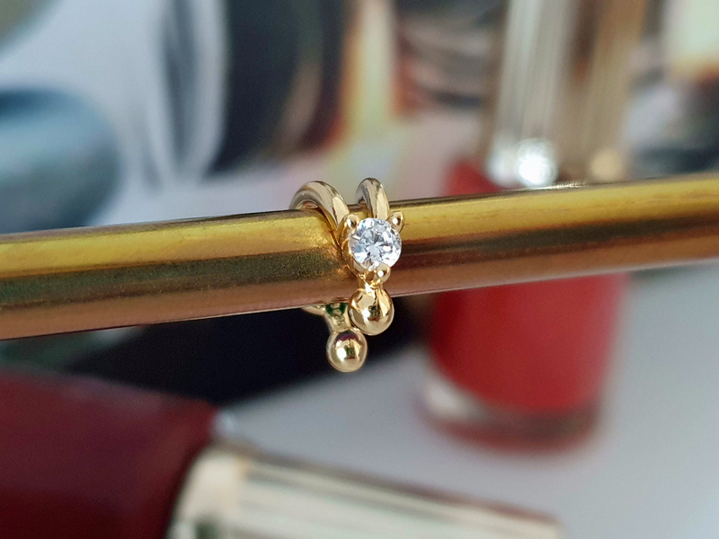 Hey Happiness Schmuck, Ear Cuff