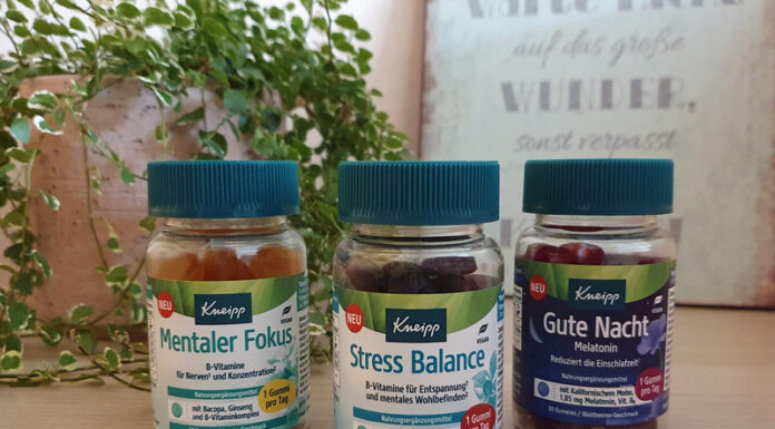 Kneipp Vitamin Gummies Nahrungsergänzung Mentaler Fokus, Stress Balance und Gute Nacht