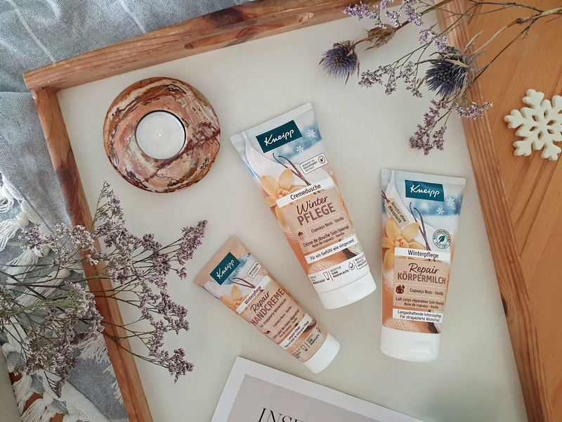 Kneipp Winterpflege Cremedusche, Handcreme und Duschgel