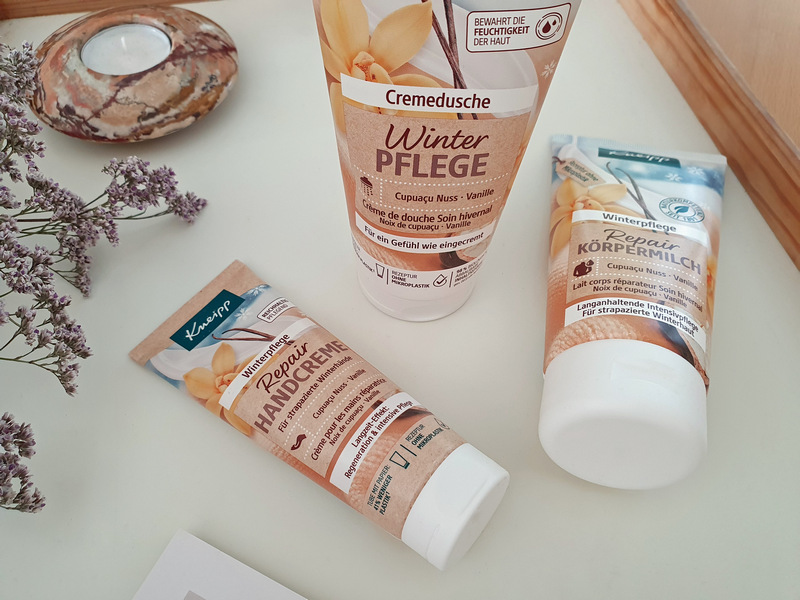 Kneipp Winterpflege Cremedusche, Handcreme und Duschgel