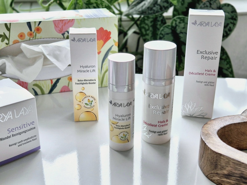 Arya Laya Hyaluron Miracle Lift und Exclusive Repair Hals & Décolleté Creme