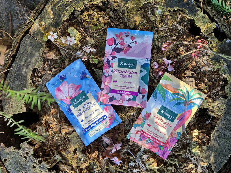 Kneipp Badekristalle und Aroma Pflegeschaumbad Sachets