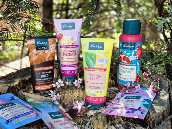 Kneipp Frühjahrsneuheiten Dusche und Bad