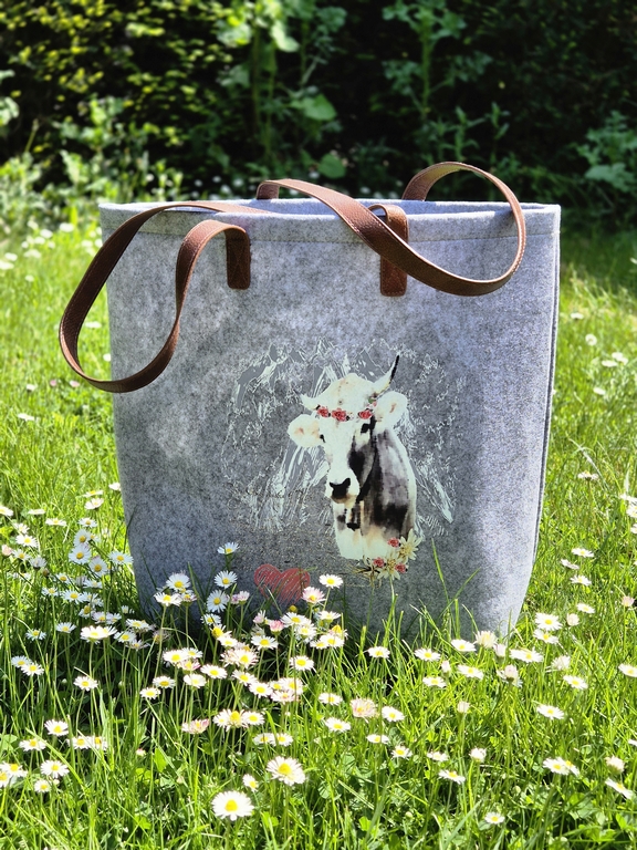 Alpenclassics Mode Trachten, Filz Shopper