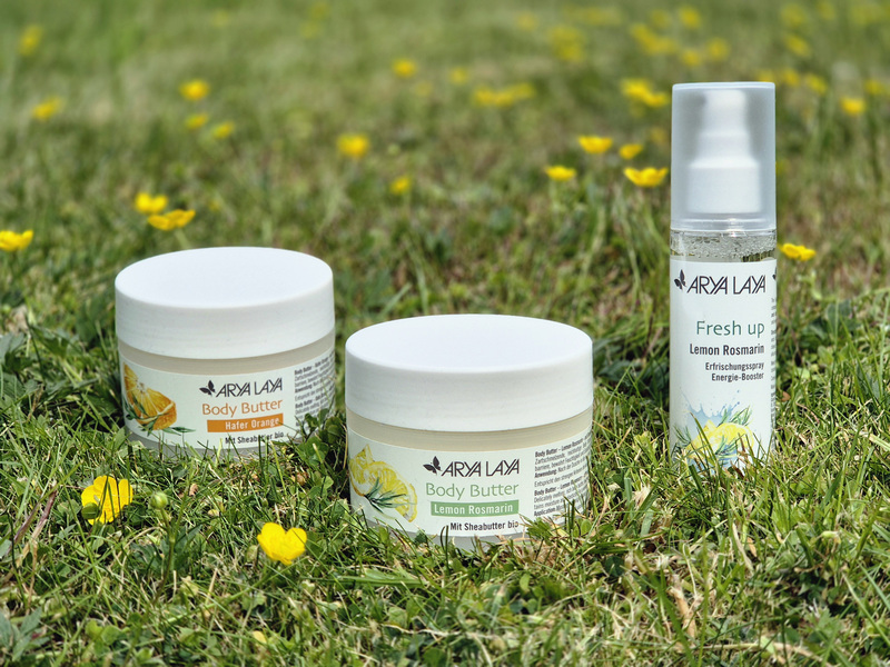 Arya Laya Body Butter und Erfrischungsspray
