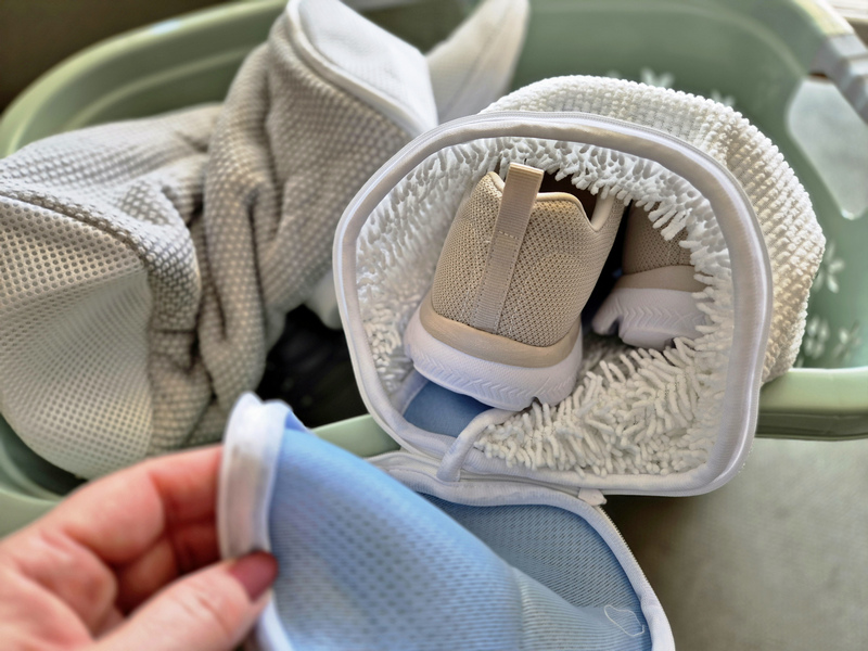 Teletrogy Schuhwaschbeutel für Sneaker