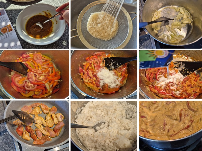 Marley Spoon, aromatisches Korma-Hähnchen