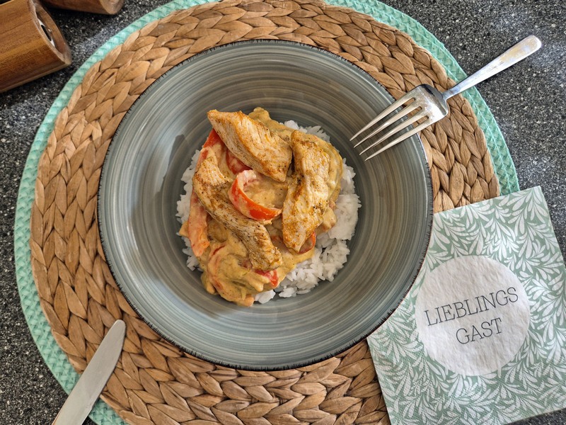 Marley Spoon, aromatisches Korma-Hähnchen