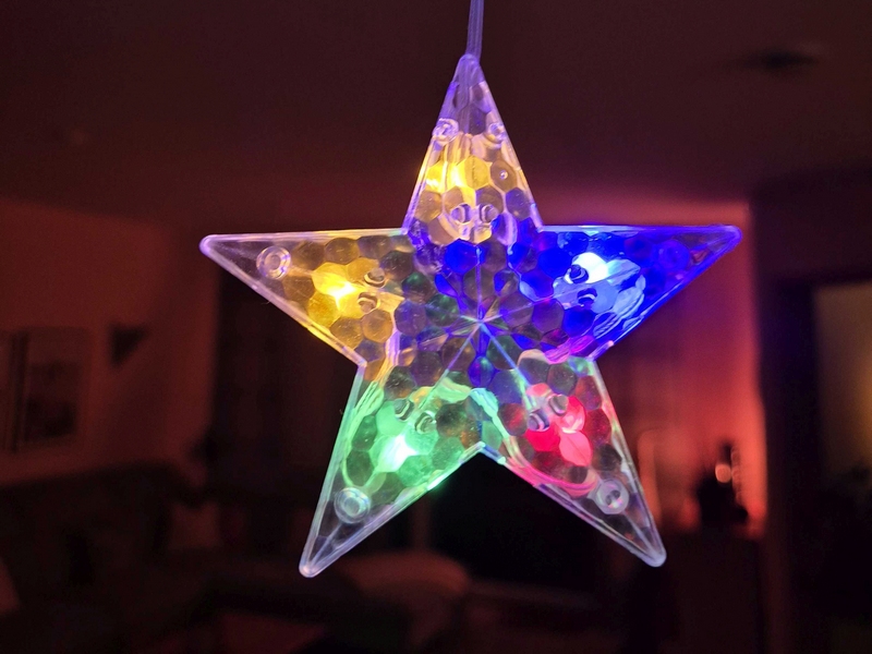 Elktry LED Star Windows Light, Sternenlichterkette
