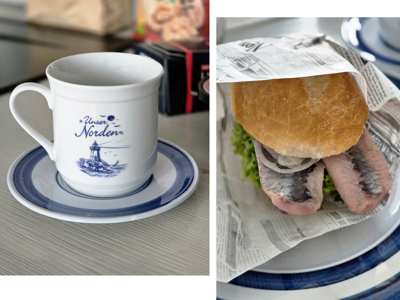 Hoher Norden Matjesbrötchen