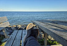 Und dann braucht man ja auch noch Zeit, einfach nur dazusitzen und vor sich hinzuschauen Schönhagen Ostsee, Schleiregion, Meer und Strand